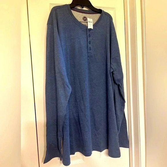 Weather proof long sleeve blue shirt size xxl - Picture 1 of 3